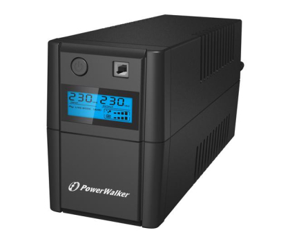 UPS (zasilacz awaryjny) Power Walker VI 650 SHL FR (650VA/360W, 2xPL, USB, LCD, AVR)